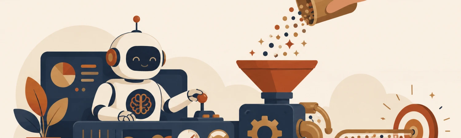 Ilustrasi: AI mengatur targeting iklan