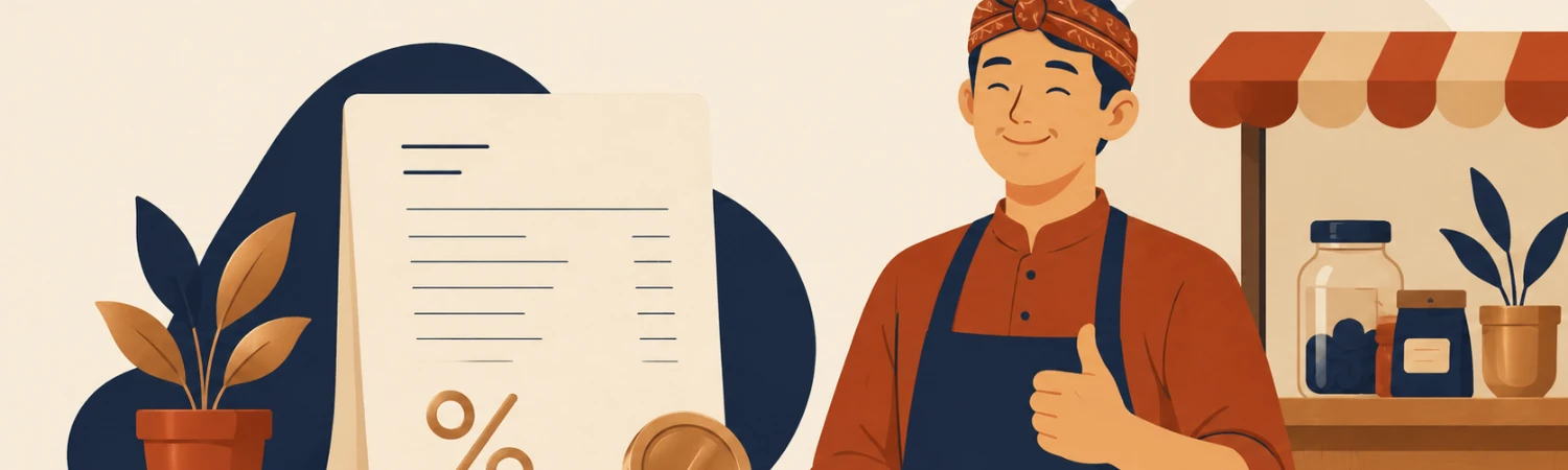 Ilustrasi: pajak e-commerce 0,5% untuk UMKM